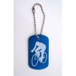 Bicycle Racer Bag Tag