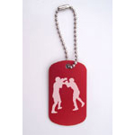 Boxing Match Bag Tag