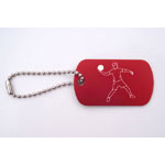 Dodgeball Throw Bag Tag