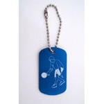 Four Square Boy Bag Tag