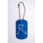 Ice Hockey Player #2 Bag Tag