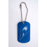 Ski Jumper Bag Tag