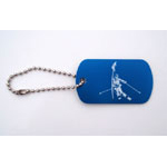 Slalom Skier #1 Bag Tag