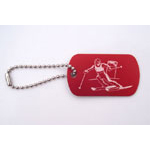 Slalom Skier #2 Bag Tag