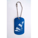 Windsurfing Girl Bag Tag