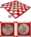 Dodgeball Checkers Sets