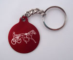 Harness Racing Key Chain