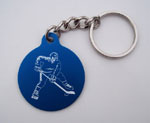 Ice Hockey Player #2 Key Chain