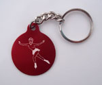 Figure Skating - Landing Key Chain