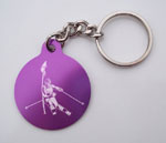 Slalom Skier #1 Key Chain