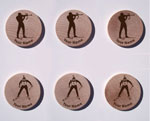 Biathlon Maple Magnets